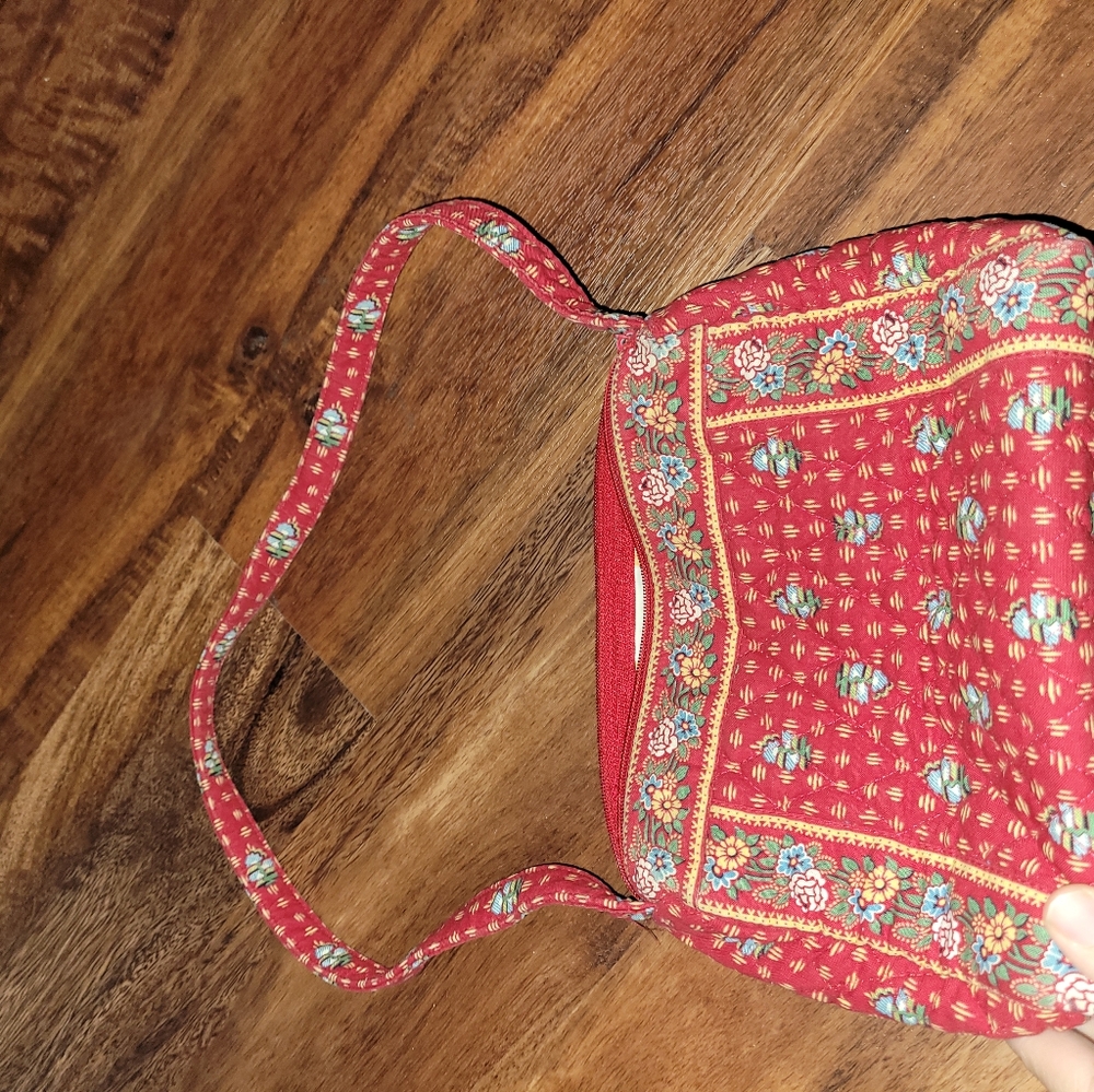 Small fabric quilted, Vera Bradley floral purse